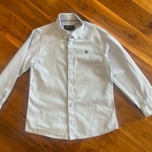 Mayoral Light Blue Kids Button Down Shirt